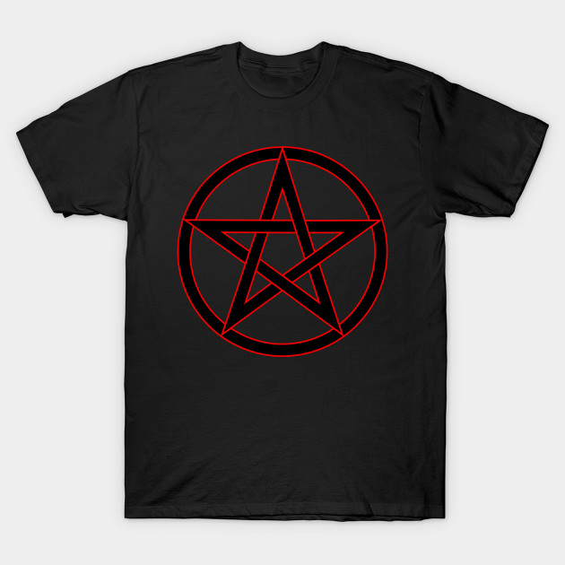 Pentagram Red and Black by RavenWake